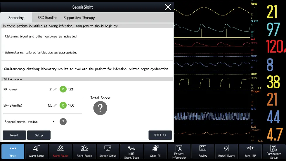 Monitor de Paciente K1 Comen