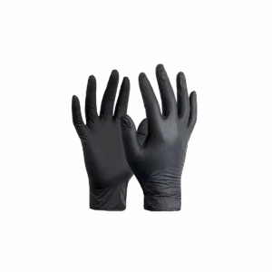 Guantes de Nitrilo Sin Polvo Negros