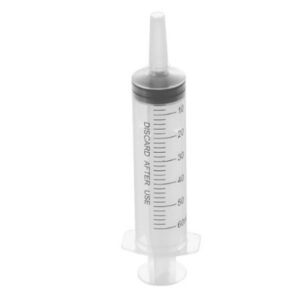 Jeringa cono 3 cuerpos luer excéntrico 60ml